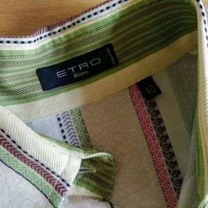 ETRO button down shirt Italian size 40